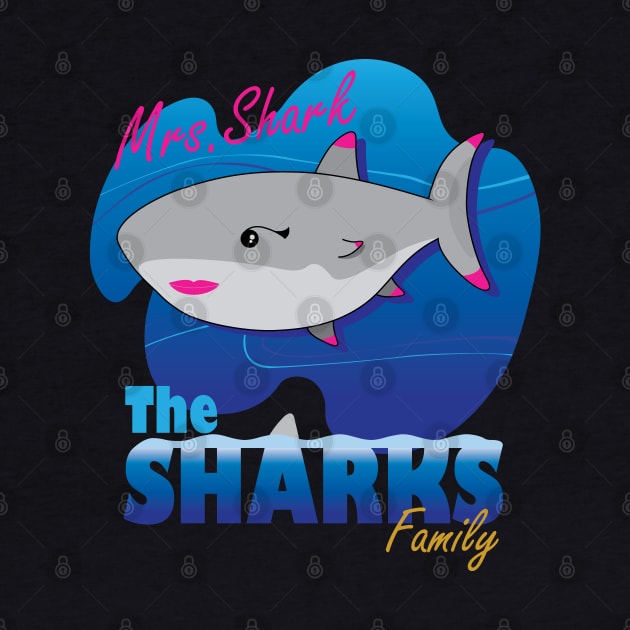 The Sharks Family - Mrs. Shark by RCLWOW